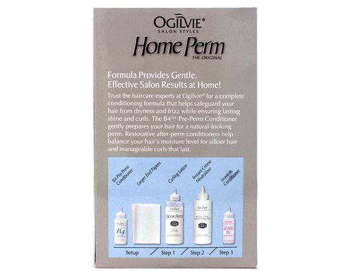 Ogilvie Salon Styles Home Perm The Original - For Color Treated, Normal Hair - 6 pc