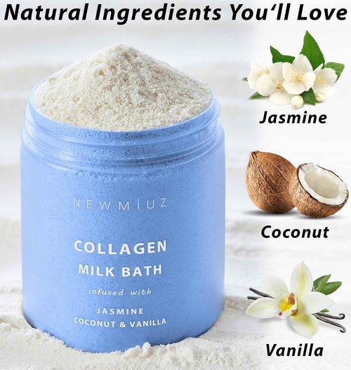 Luxury Moisturizing Collagen Bath Gifts for Women and Men - Pack of 3