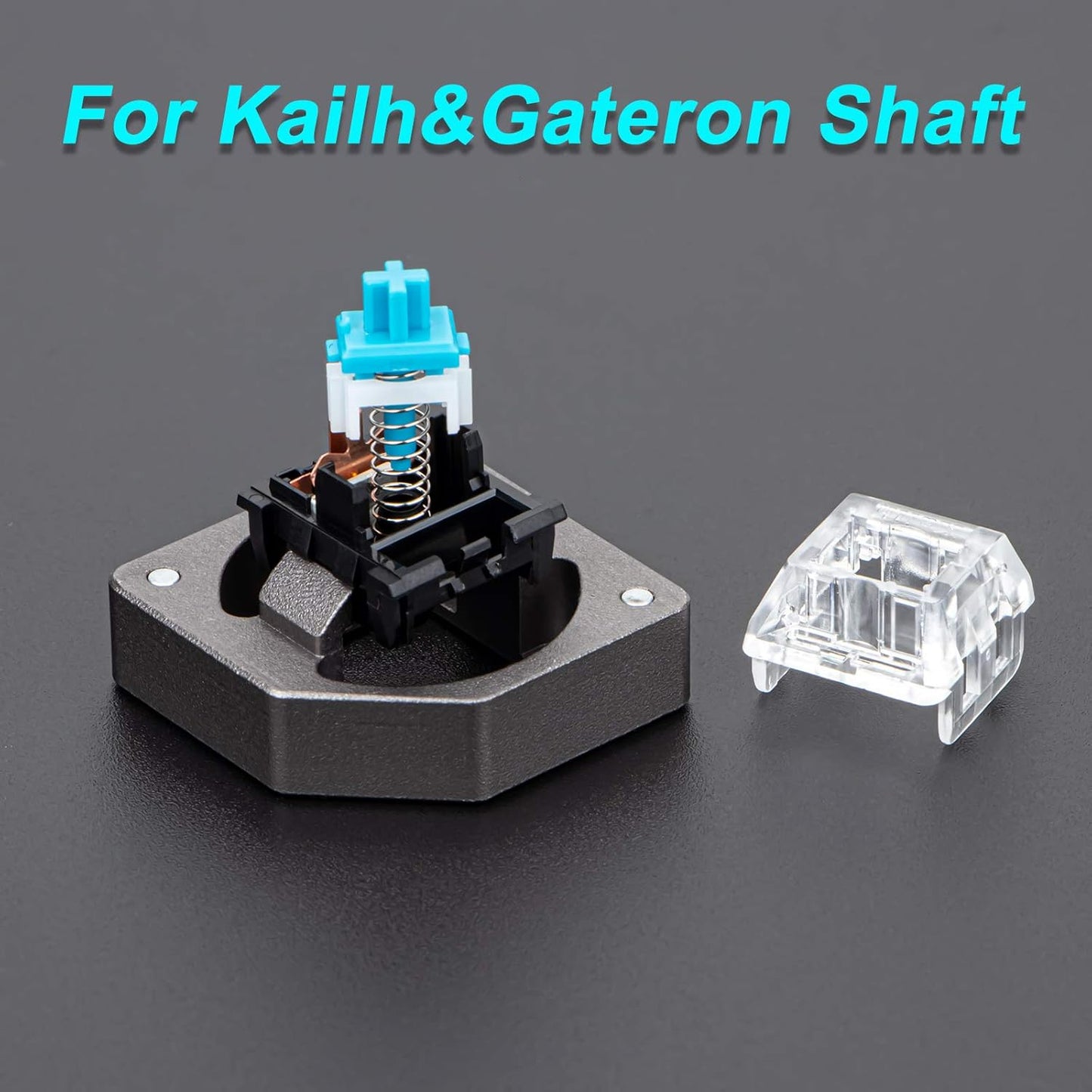 Aluminum Alloy Switch Opener with Keycap Puller for Cherry MX Switches – Orange