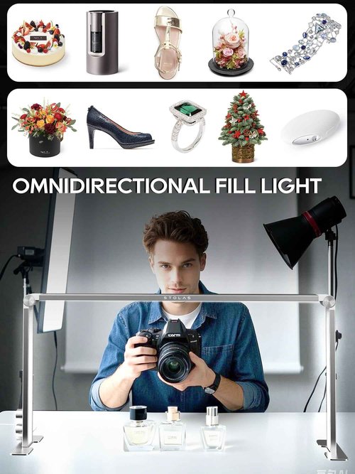 Portable Desk Lamp for Nail Tech, 3 Color Temperature, 4000-6000K Brightness Adjustable LED Nail Light for Desk