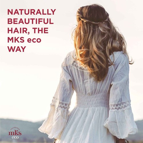 MKS eco Kahm Smoothing Treatment, Original Scent - 8 fl oz - Hair Smoothing Treatment - Vegetable Keratin Protein, Moroccan Argan Oil, Hemp Seed Oil - Vegan & Cruelty Free