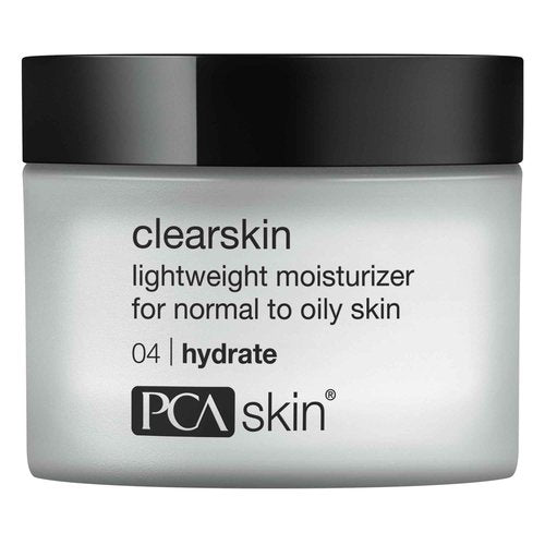 PCA SKIN Clearskin Lightweight Face Moisturizer for Oily Skin, Daily Hydrating Facial Moisturizer for Oily, Acne-Prone, and Sensitive Skin, Quick Absorbing, Reduces Discolorations, 1.7 oz Jar