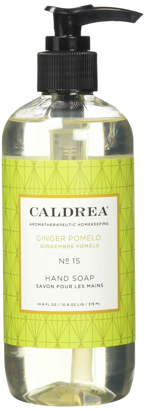 Caldrea Hand Soap Liquid, Ginger Pomelo, 11-Ounce Bottles (Pack of 6)