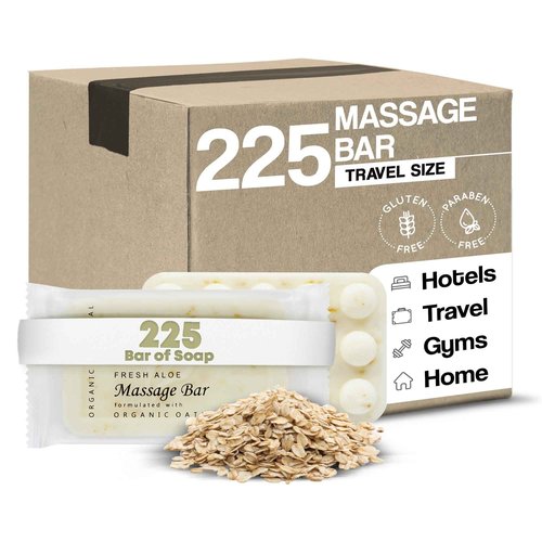 Diversified Hospitality Body Bar Soap, Travel Size Hotel Amenities, 1.75 oz (Case of 225)