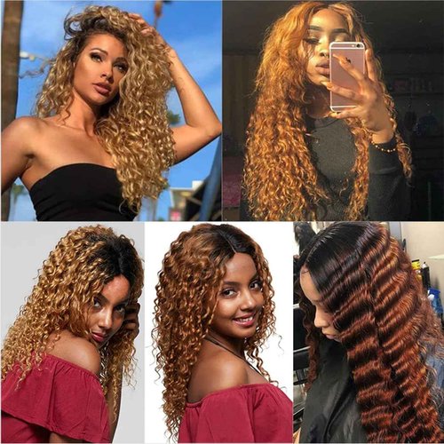 Habiliana Bundles Human Hair 26 28 30 Inch Deep Wave Dark Brown 4 Human Hair Bundles 11A Unprocessed Brazilian Virgin Quick Weave Hair Extensions for Black Women