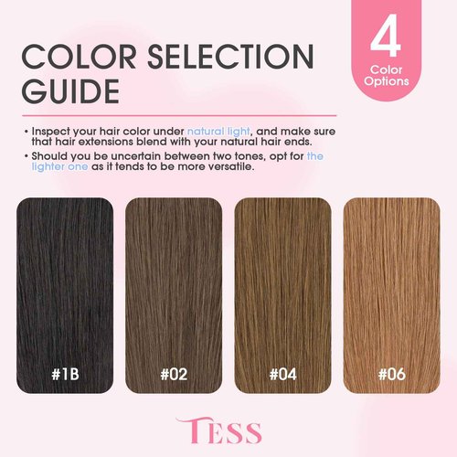 TESS Real Human Hair Topper for Women Clip In Bangs Handmade Lace Base 3 Clips Enhanced Coverage Stylish & Comfortable 8×10cm, 12 Inch, Medium Brown