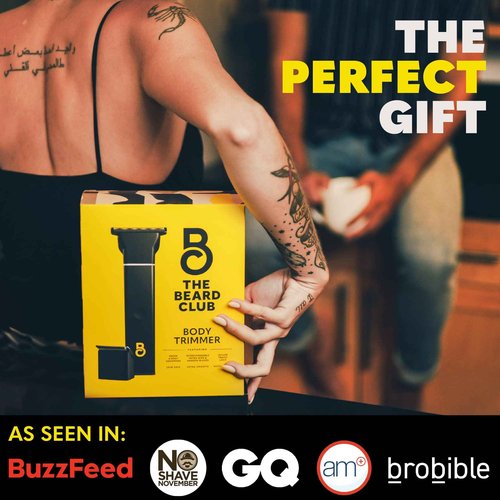 The Beard Club PT45 Beard Trimmer for Men & BT-Zero Body and Groin Trimmer for Men - Electric Cordless Rechargeable Powerful 7000 RPM Motor Trimmers for All Your Grooming Needs– Gift Kit Bundle