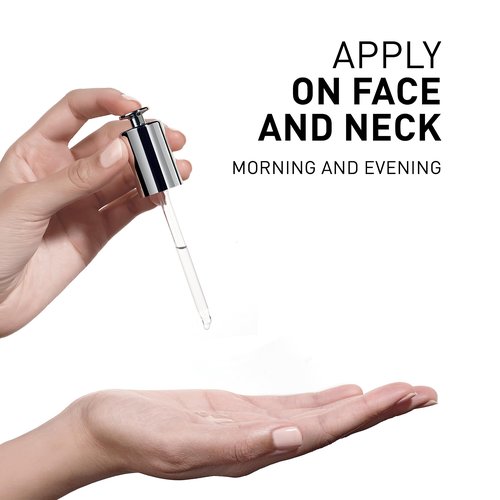 Filorga Hydra-Hyal Intensive Hydrating & Plumping Face Serum Treatment, Concentrated with Five Types of Natural Hyaluronic Acid for Anti Aging Skin Brightening and Moisturizing, 1 fl oz