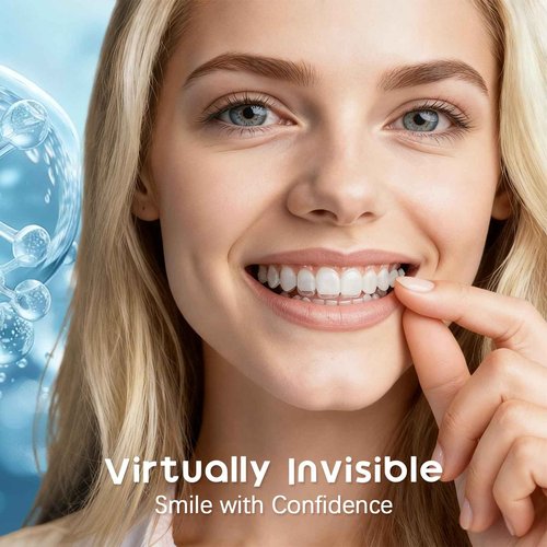 Custom Retainers for Teeth – Clear Retainer, Precision-Fit Design for Long-Lasting Comfort, Slim, Transparent, and Ideal for Daytime or Overnight Wear (Upper Only)