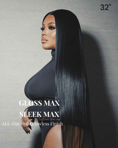 Miss Flower 250 Density 13x4 Straight Full Frontal Wigs Human Hair Pre Plucked 22Inch 241g Ultra-thin Invisible SKINLIKE HD Lace Front Wigs Human Hair Wigs For Black Women