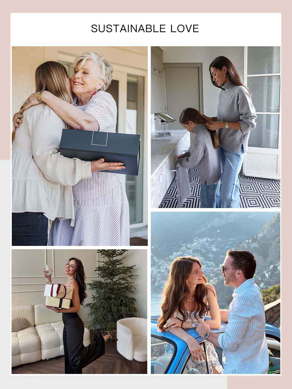 LOVELINE Tape in Hair Extensions Human Hair, Drak Brown, 22 Inch 20Pcs 50g, Skin Weft Seamless Invisible, Soft and Thick Luxury Remy Human Hair Extensions