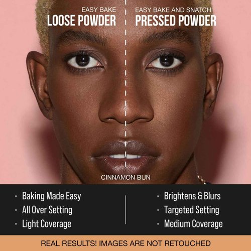 NEW HUDA BEAUTY Easy Bake Loose Baking and Setting Powder - Cinnamon Bun