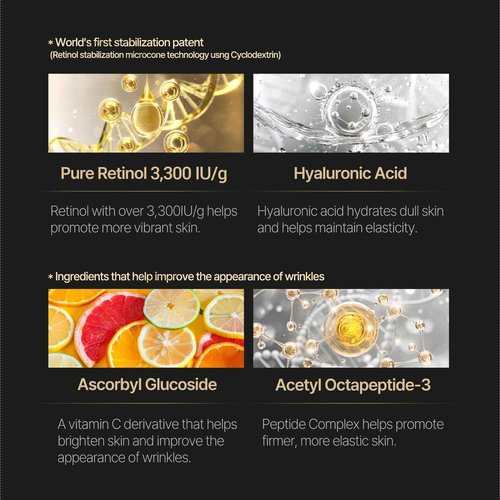 ACROPASS New Retinol Microcone Deep Wrinkle Patches, Retinol 3,300 IU/g, eyes, frown, smile line, and forehead wrinkles, Anti-Aging (Full Face, 20 Count)