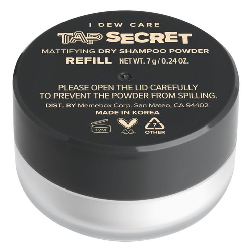 I DEW CARE Dry Shampoo - Tap Secret Trio, 3 Count, 0.81 Oz + Dry Shampoo Powder Refill - Tap Secret Refill, 2 Count Bundle