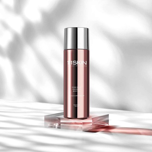 111Skin Rose Gold Radiance Body Oil, Non-Greasy Moisturizing Oil, Soothing Body Oil Containing Damask Rose Extract, Green Microalgae & Chamomile, 3.4 Fl. Oz.