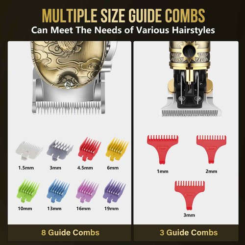 Nose Hair Beard Trimmer for Men, Cordless Professional Hair Clippers and Trimmers Set, Men's Shavers Foil Electric Razors Haircut Grooming Kit, Rechargeable Barber Clippers Set with LCD Display