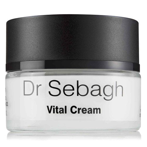 Dr Sebagh Vital Cream (1.7 fl oz) - Hydrating Moisturizer Face Cream - Revitalizing Facial Moisturizer for Normal/Dry Skin - Vitamin C Anti Aging - Deep Moisturizing & Lifting Formula
