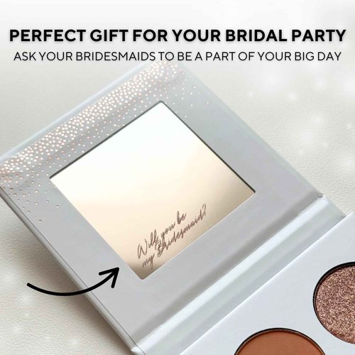 Shades by Shan - The Bridesmaid Set - Natural Glam Bridesmaid Makeup Kit | Long-Lasting, Flawless Look for Wedding Guests – Makeup Set with Eyeshadow, Lipstick & Lip Gloss