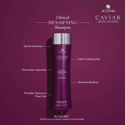 Alterna Caviar Anti-Aging Clinical Densifying Shampoo, 8.5 Fl Oz (Pack of 2)