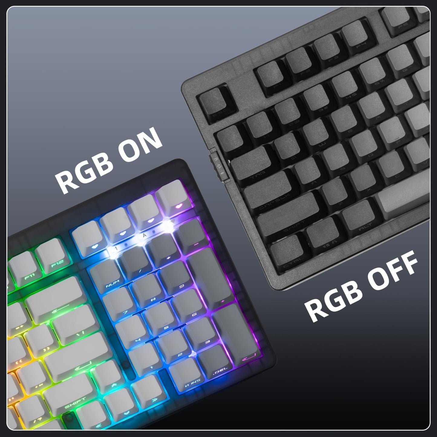 ZORNHER ZH980 Foundation Mechanical Keyboard,95% Pink Custom Creamy Keyboard with Number Pad,Jelly MOA Profile Keycaps,Pre-lubed Linear Switches,Hot-Swappable,RGB Backlit