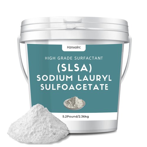 5.2 Pound SLSA Powder for Making Bath Bombs, Premium SLSA Sodium Lauryl Sulfoacetate Powder, Amazing Bubbles, Gentle on Skin, Suitable for Making Bath Bombs, Bath Truffles and More