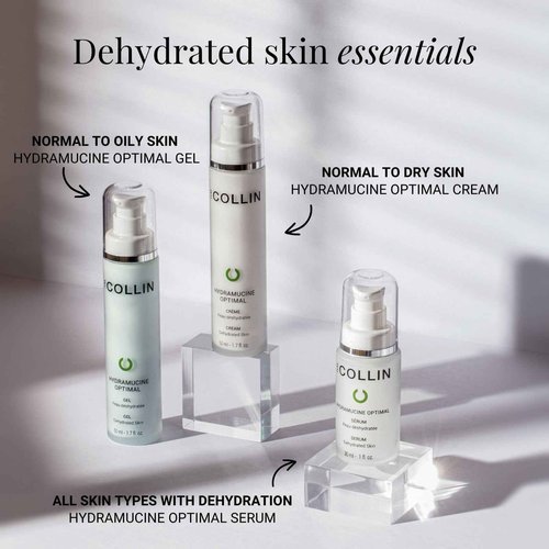 G.M. COLLIN Hydramucine Optimal Gel | Daily Face Moisturizer for Dehydrated Skin | Lightweight Lotion for Normal to Oily Skin