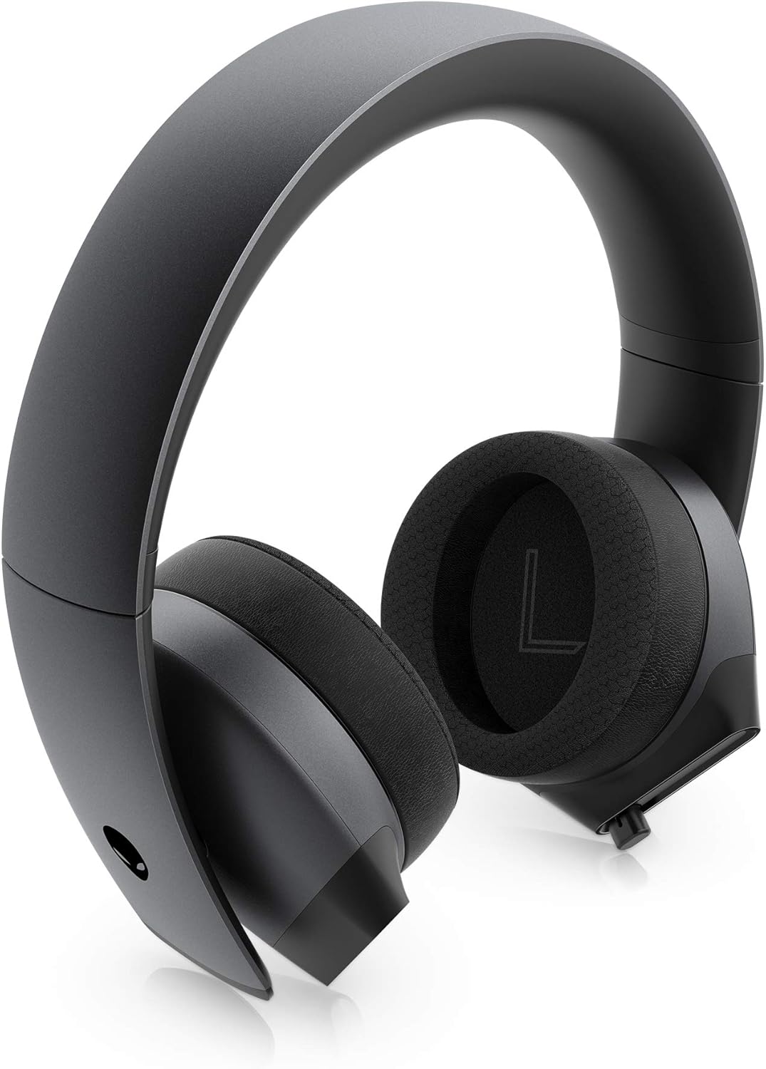 Alienware 7.1 PC Gaming Headset AW510H-Dark: 50mm Hi-Res Drivers - Noise Cancelling Mic - Multi Platform Compatible(PS4,Xbox One,Switch) via 3.5mm Jack