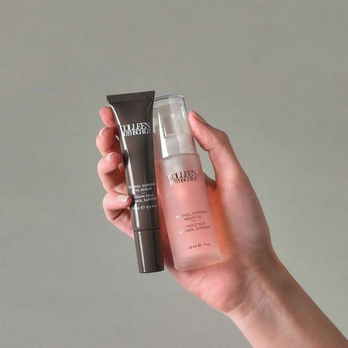 COLLEEN ROTHSCHILD Retinol Supreme Night Oil | Highest Concentration of Stabilized Retinol Boosts Skin's Natural Repair Process | THD Ascorbate (Vitamin C) Brightens & Evens Complexion (1 fl oz)