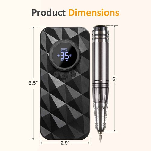 Sunvivi Electric Nail Drill , 40000RPM Powerful Electric Nail File Portable Nail Drill with 11 Drill Bits Rechargeable Efile for for Acrylic Nails Gel Polishing