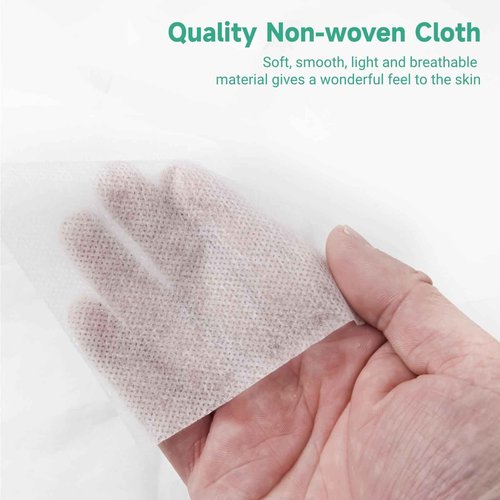 JUSTDOLIFE 1000 PCS Disposable Face Cradle Covers for Massage Table, Face Cradle Covers for Massage Table, Non-Woven Massage Face Cradle Cover for Massage Tables and Headrests, 19.7 x 15.7 Inches