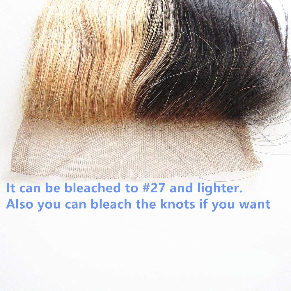 Grand Nature 20 Inch Transparent Lace Frontal Closure 13 x 4 Human Hair Body Wave Pre Plucked Ear To Ear Lace Frontals With Bangs Baby Hair Knots Can Be Bleached