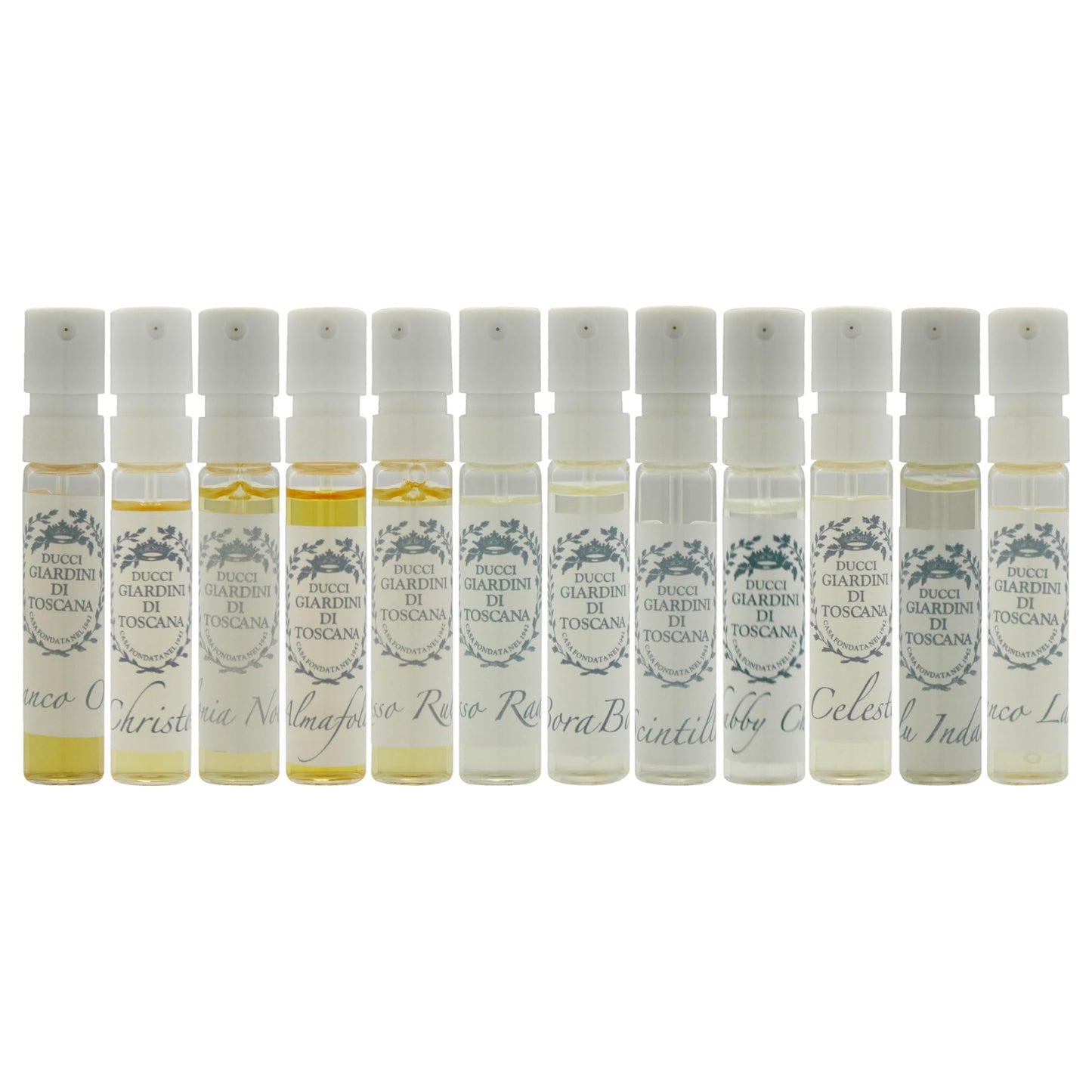 Giardini Di Toscana Discovery Set for Unisex - 12 Pc Mini Gift Set