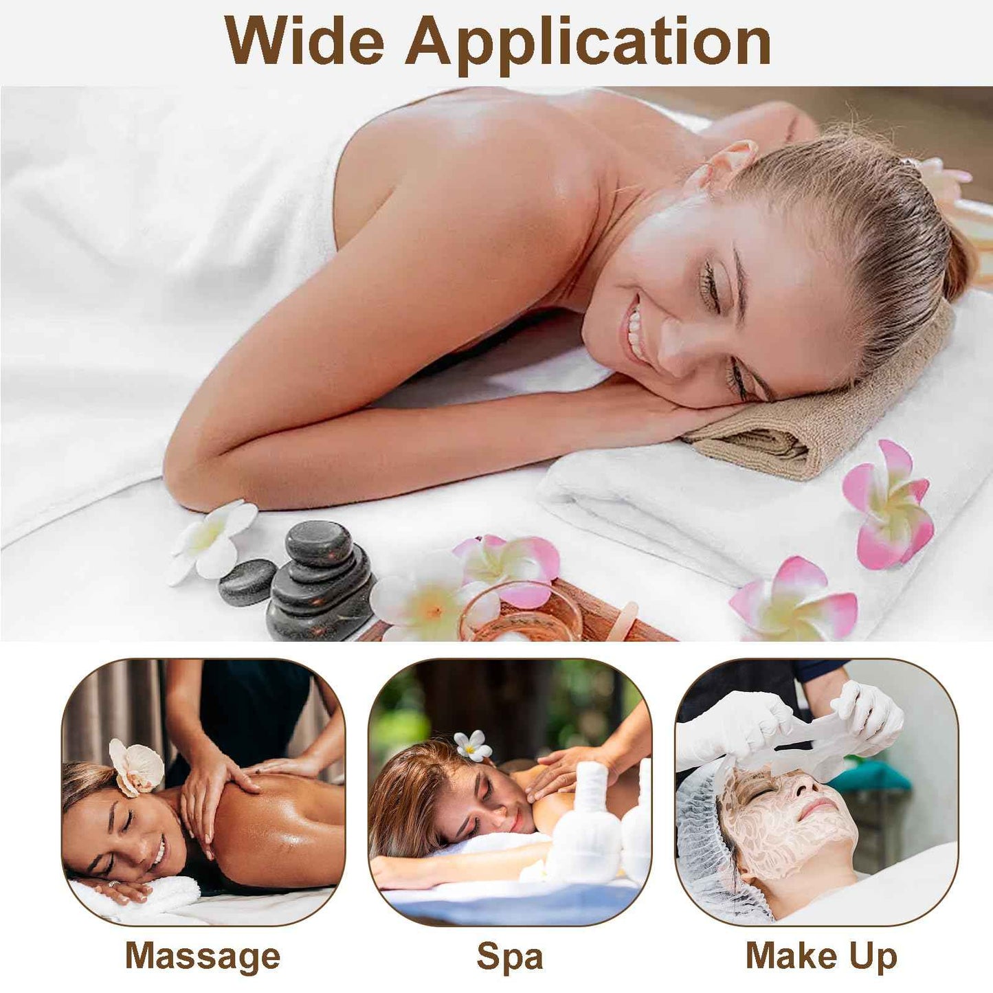 4 Sets Microfiber Massage Table Sheets Set 3 Piece Set Includes Premium Massage Table Cover Fitted Sheet and Fitted Face Rest Cover (White)