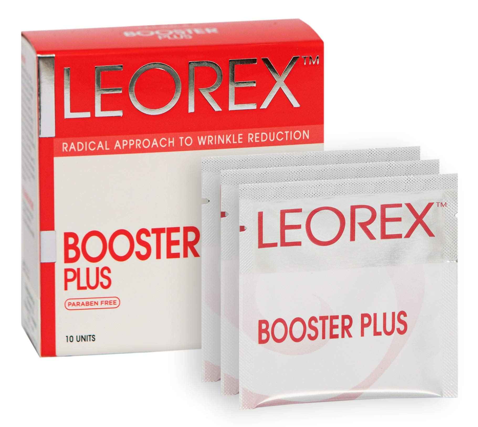 LEOREX Booster Plus Anti-Wrinkle Tightening for Dry Skin - Ultra Cream Repair for Anti-Aging, Instant Age Eraser Firm Cream, Intensive Lift Firming Creams, Reduces Fine Lines & Wrinkles - 10 Pack