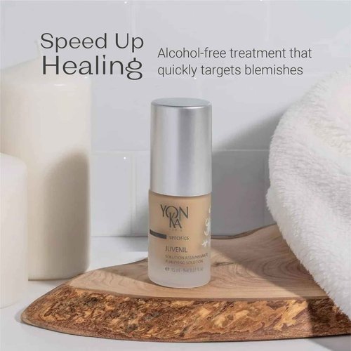 Yon-Ka Juvenil Acne Spot Treatment | Manage Breakouts and Redness with Natural Sulfur and Lactic Acid | For Adults and Teens | Paraben-Free | 0.50 fl oz