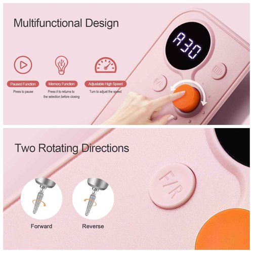 Rechargeable UV Nail Lamp & Professional Portable Nail Drill