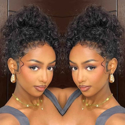 Hidden Strap 360 Skinlike HD Lace Front Wigs Human Hair Water Wave Glueless Wigs Pre Plucked Pre Cut Bleached Tiny Knots 220 Density Full Lace Frontal Wig with Invisible Drawstring Sung Fit 20inch