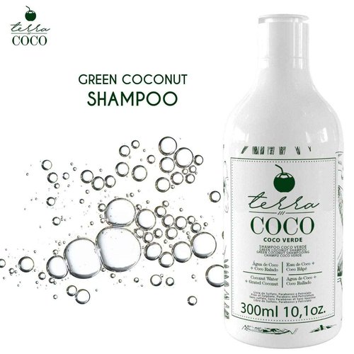 YBERA PARIS Terra Coco Verde Home Care | Vegan | Extremely Dry & Worn Hair | Vitamin B, Sodium and Potassium | Removes Dead Cells | Promotes Hair Growth | Combats Weakness & Hair Loss | Set of 2
