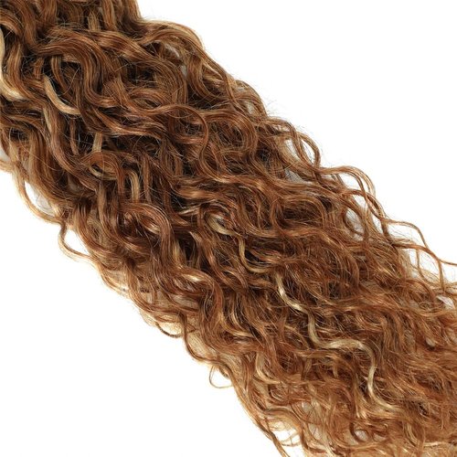 Freiuoke P4 27 Human Hair Bundles Blonde Water Wave Bundle 8A Brazilian Virgin Hair Mixed Length 3 Bundles 16 18 20 Inch Blonde Highlight Bundle