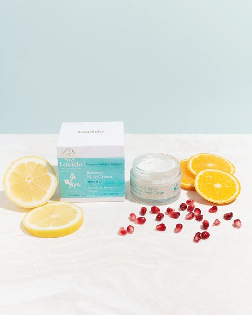 Lavido - Natural Renewal Neck Cream | Clean, Non-Toxic Skincare (1.69 fl oz | 50 ml)