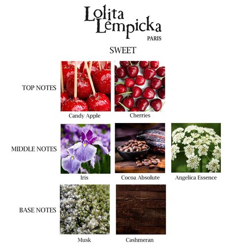 Lolita Lempicka Sweet Eau De Parfum Spray - Floral Gourmand - Ideal for Daily Wear and Special Events - Travel Size 1.0 Oz