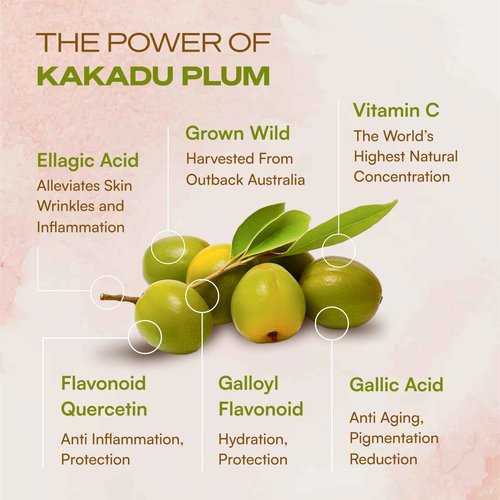 Outback Botanics Natural Vitamin C Facial Serum with Kakadu Plum Extract - 100x More Vitamin C Than an Orange - Anti-Aging, Anti-wrinkles, Hydrating Skincare - 1 fl oz
