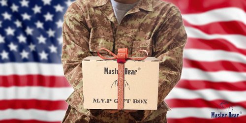 MASTER BEAR Ammo Can Gift Set For Men | Birthday Fathers Day Gifts From Wife, Son, Daughter for Husband, Dad | Glass Mug, Wristband, Sandalwood Amber - Bath Body Wash, Body Lotion, Facial Scrub mor