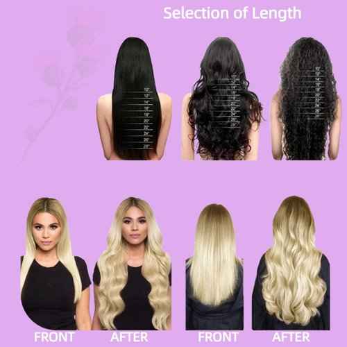 24INCH Clip In Hair Extensions Real Human Hair, Remy Human Hair Extensions 8PCS Long Soft Natural Hair piece 14-28 Inch Straight Hair Extension for Women(80g-120g 1B# Natural Black)
