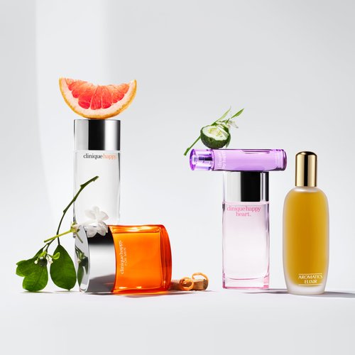 Clinique Happy Heart Eau de Parfum Spray | Notes of Mandarin, Cucumber, Yellow Primrose, Water Hyacinth + Blonde Wood | Perfumes for Women, 3.4 Fl Oz