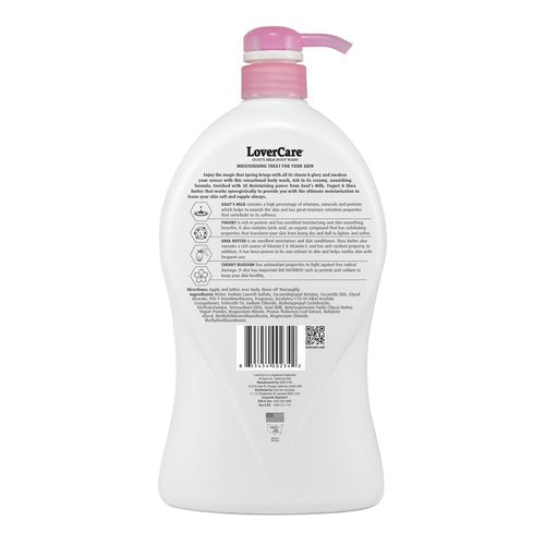 Lovercare 2-PACK Goat's Milk Cherry Blossom Body Wash 2 x 40.7 Fl.Oz.