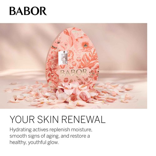 BABOR Spring Egg with 14-Day Hydrating & Anti-Aging Ampoule Treatment for a Radiant Complexion, Best for Dry Mature Skin Looking for a Spring Refresh