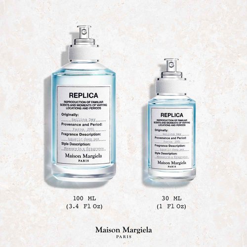 Maison Margiela - Replica - Sailing Day Eau de Toilette - Fresh Fragrance - With Acquatic Accord, Coriander, & Red Seaweed - 1.0 Fl Oz