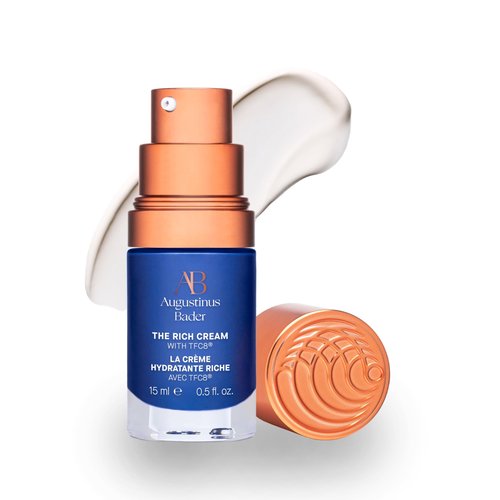 Augustinus Bader The Rich Cream – Luxury Face Cream – Hydrating and Nourishing Face Moisturizer – Facial Moisturizer for Wrinkle Reduction and Cellular Renewal – For Men and Women – 0.5 fl oz