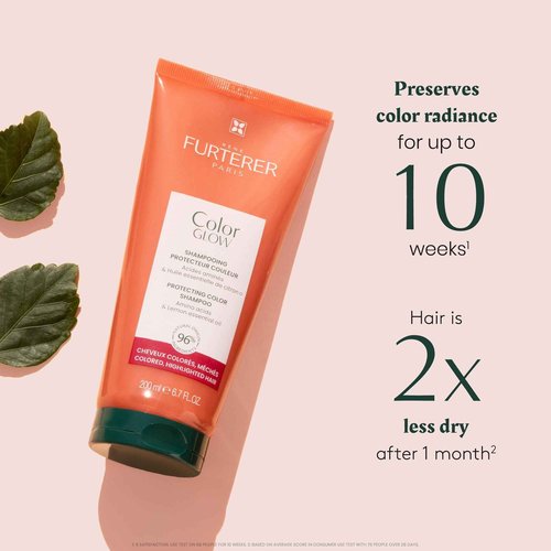 René Furterer Color Glow Protecting Color Shampoo - Amino Acids & Lemon Essential Oil 16.9 fl oz.